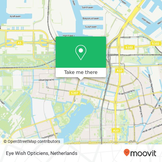 Eye Wish Opticiens map