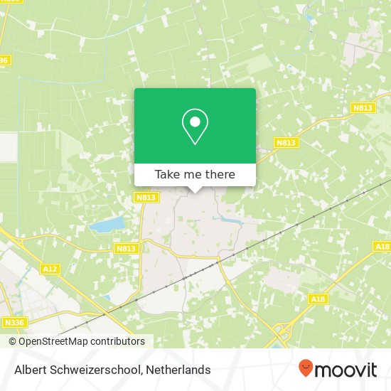 Albert Schweizerschool map