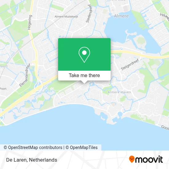 De Laren map