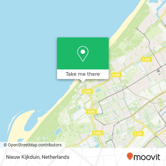 Nieuw Kijkduin map