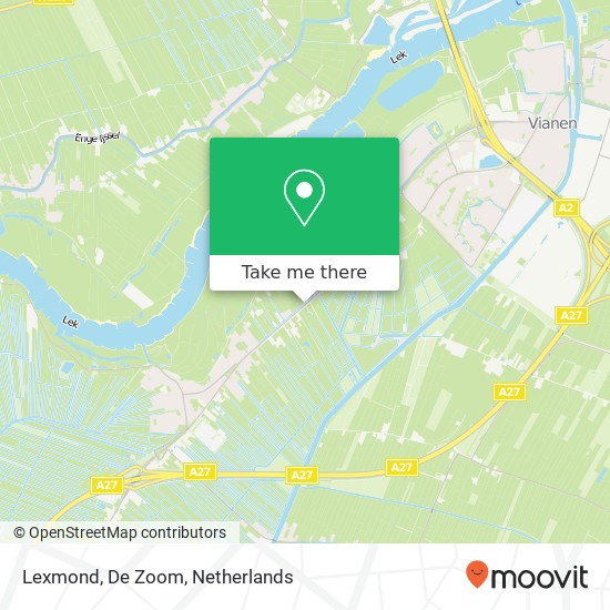 Lexmond, De Zoom map