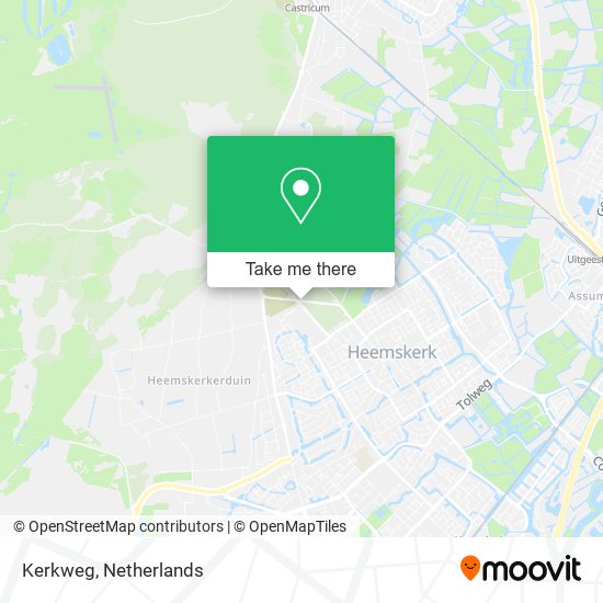 Kerkweg map