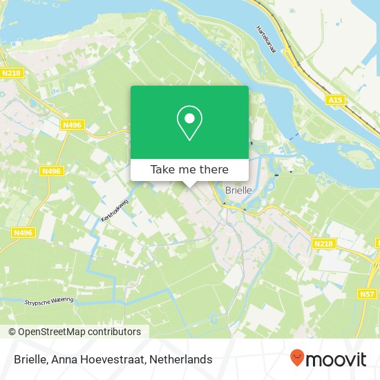 Brielle, Anna Hoevestraat map