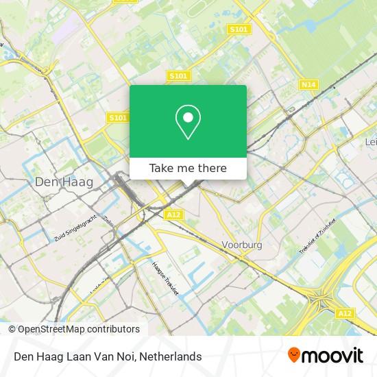 Den Haag Laan Van Noi map