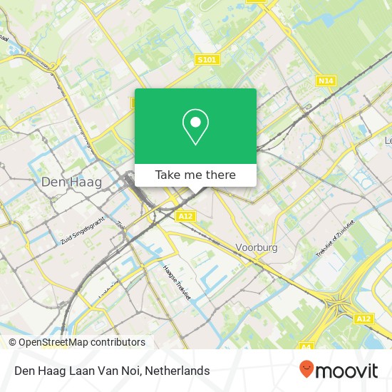 Den Haag Laan Van Noi map