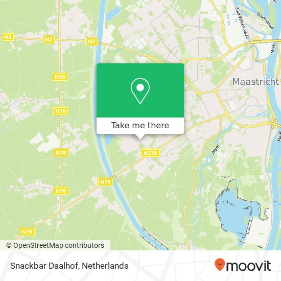 Snackbar Daalhof map