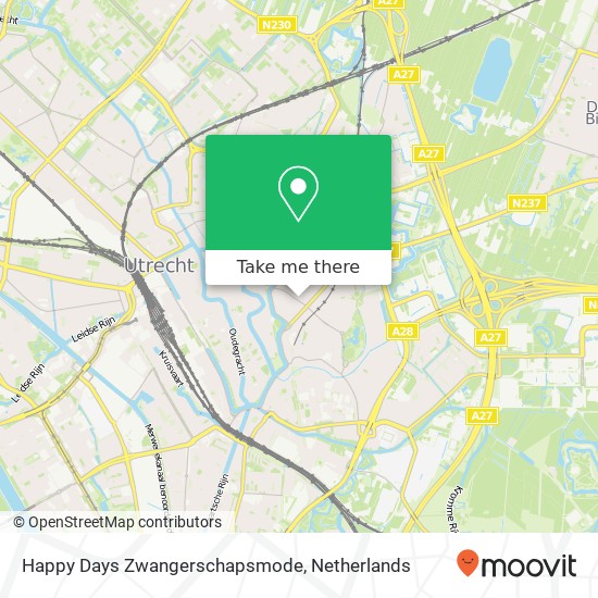Happy Days Zwangerschapsmode map