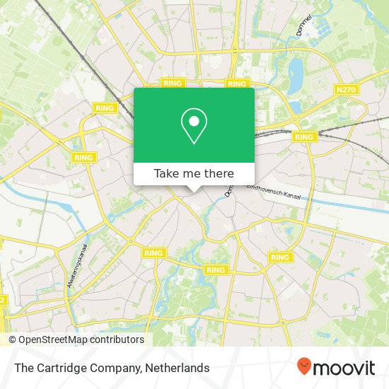 The Cartridge Company map