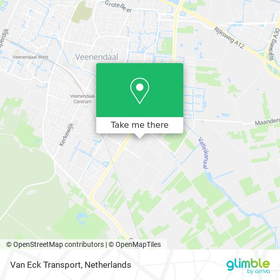 Van Eck Transport Karte