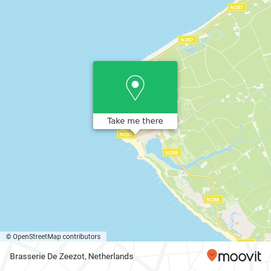 Brasserie De Zeezot map