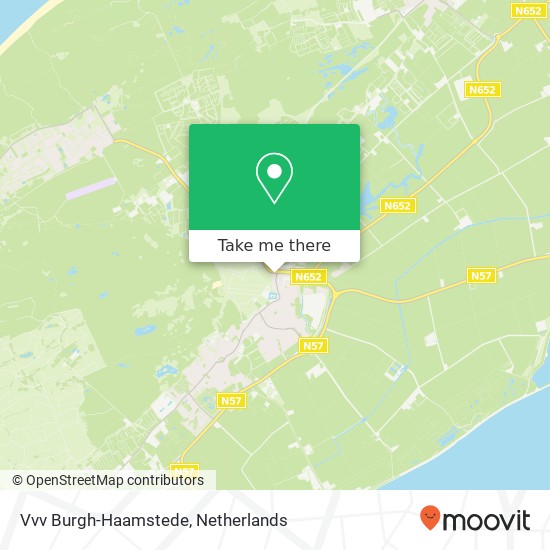 Vvv Burgh-Haamstede map