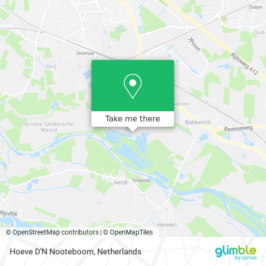Hoeve D’N Nooteboom map