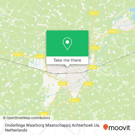 Onderlinge Waarborg Maatschappij Achterhoek Ua map