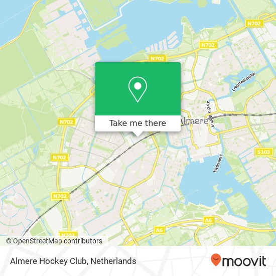 Almere Hockey Club Karte