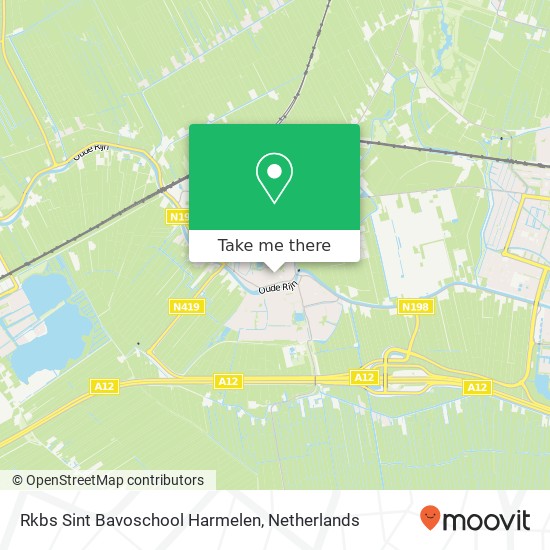 Rkbs Sint Bavoschool Harmelen map