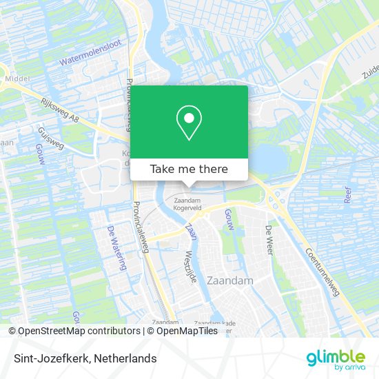 Sint-Jozefkerk map