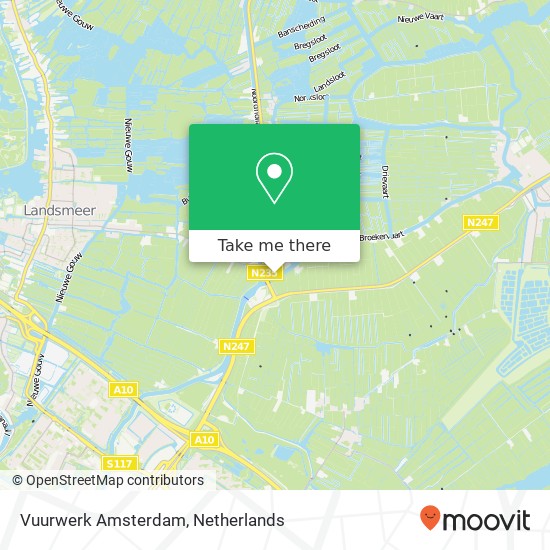 Vuurwerk Amsterdam map