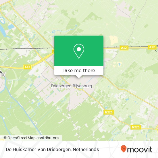 De Huiskamer Van Driebergen map