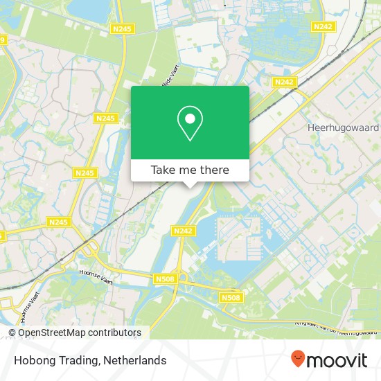 Hobong Trading map