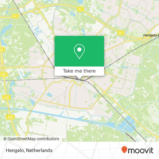 Hengelo map