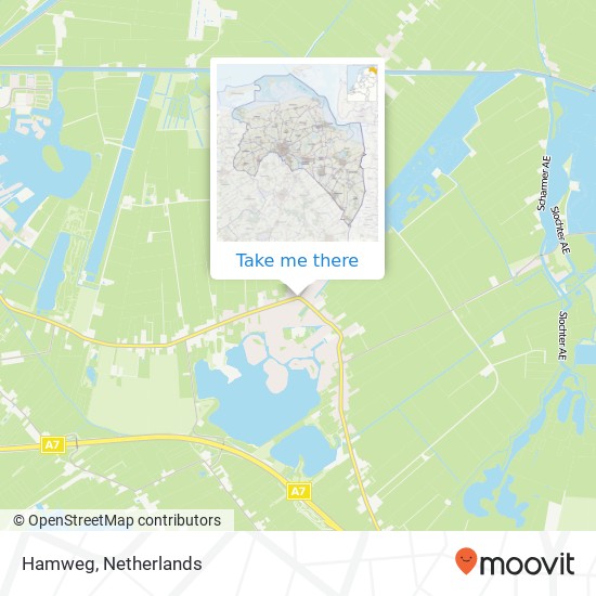 Hamweg map