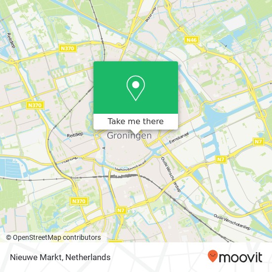 Nieuwe Markt map