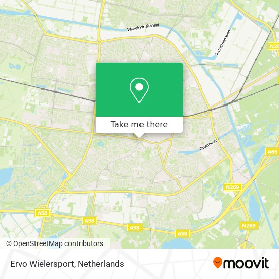 Ervo Wielersport map