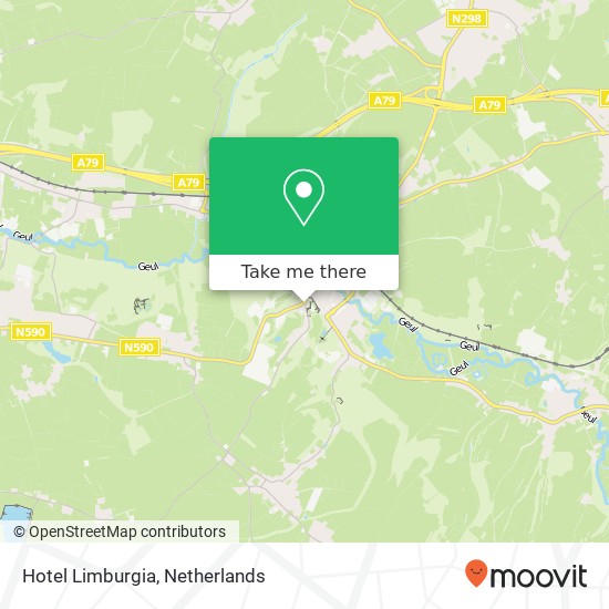 Hotel Limburgia map