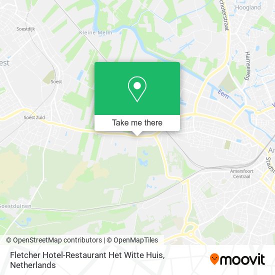 Fletcher Hotel-Restaurant Het Witte Huis map