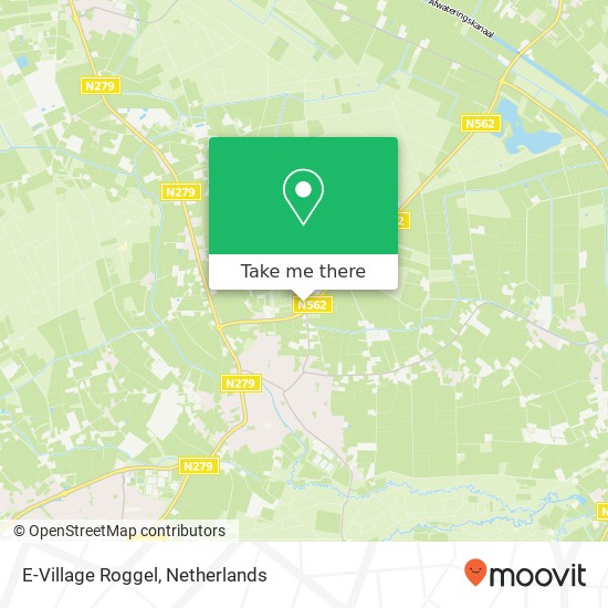 E-Village Roggel map