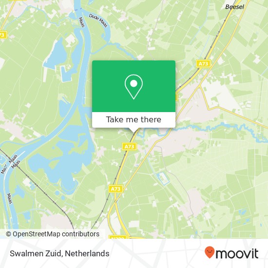 Swalmen Zuid map