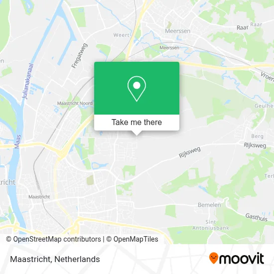 Maastricht map