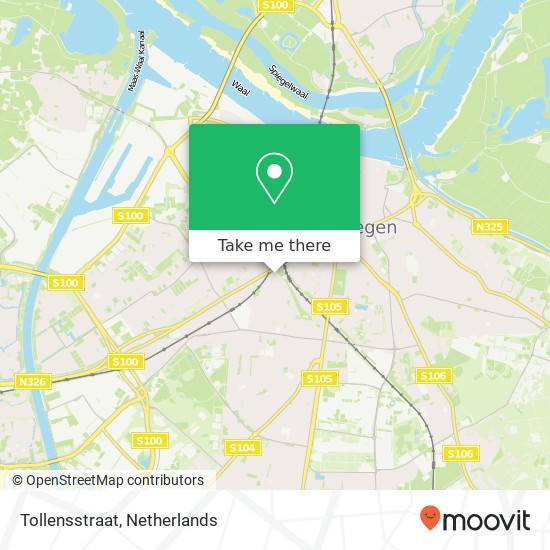 Tollensstraat Karte