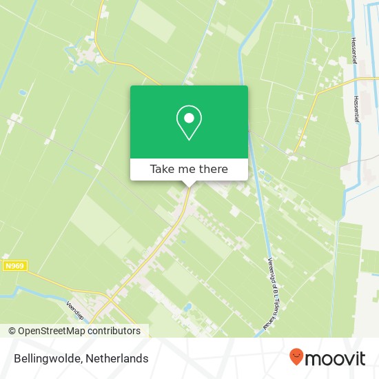Bellingwolde map