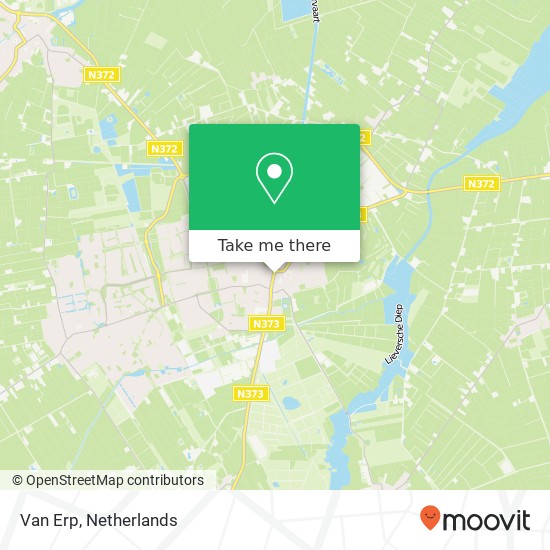 Van Erp map