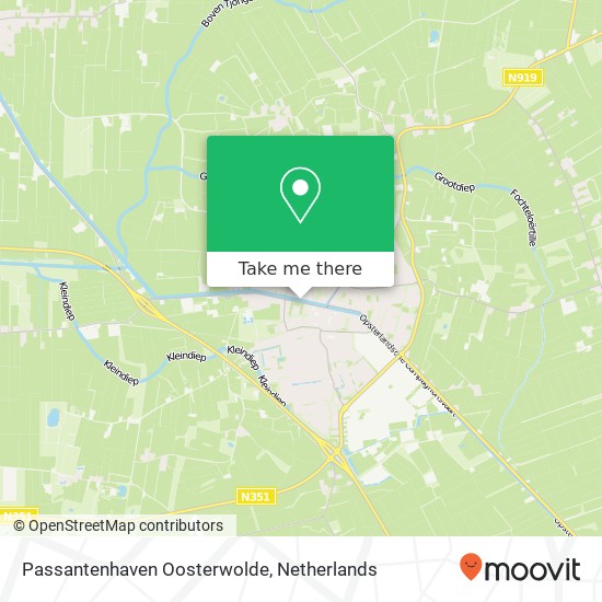 Passantenhaven Oosterwolde map