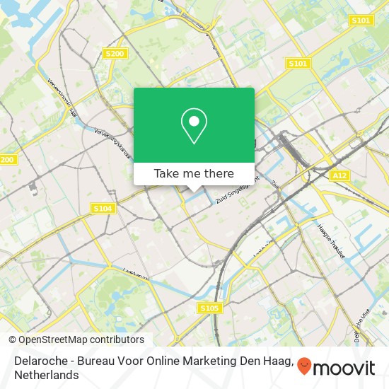 Delaroche - Bureau Voor Online Marketing Den Haag map