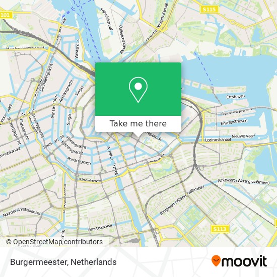 Burgermeester map