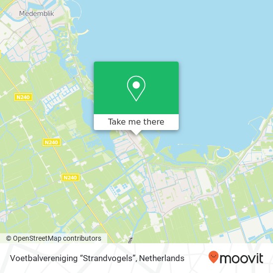 Voetbalvereniging “Strandvogels” map