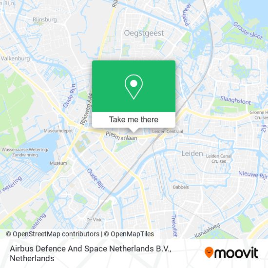 Airbus Defence And Space Netherlands B.V. map