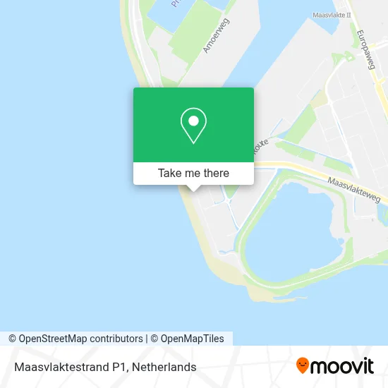 Maasvlaktestrand P1 map