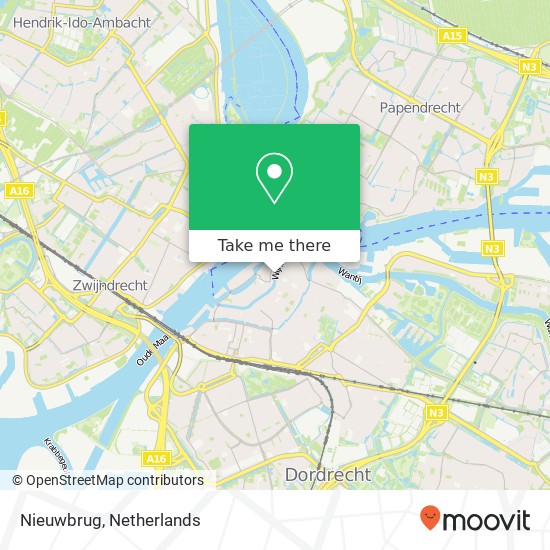 Nieuwbrug map