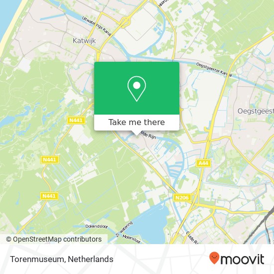 Torenmuseum map