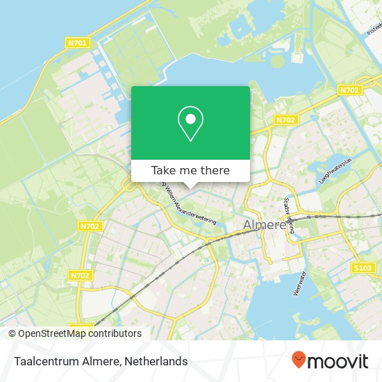 Taalcentrum Almere map
