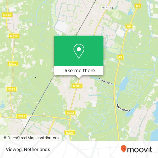 Visweg map