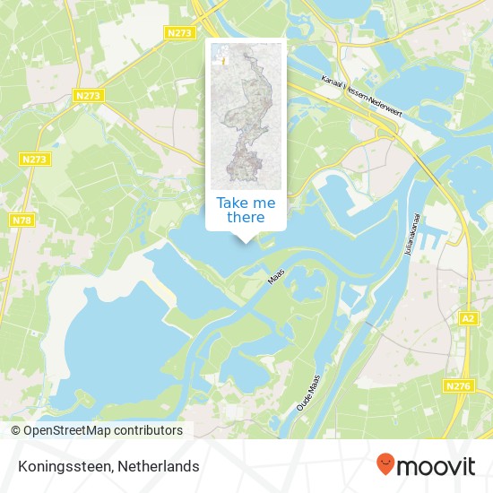 Koningssteen Karte