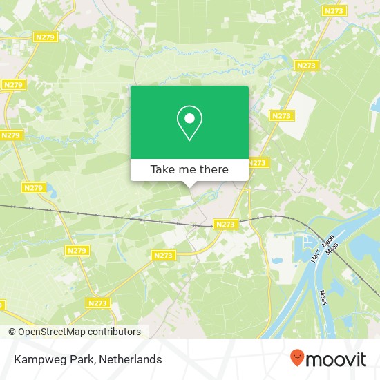 Kampweg Park map