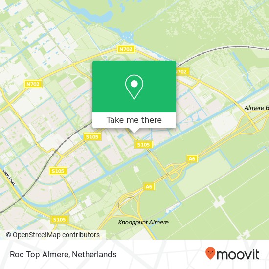 Roc Top Almere map