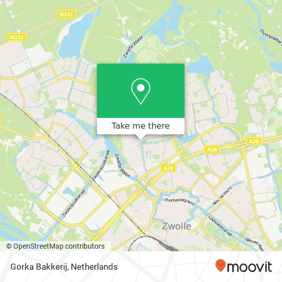 Gorka Bakkerij map