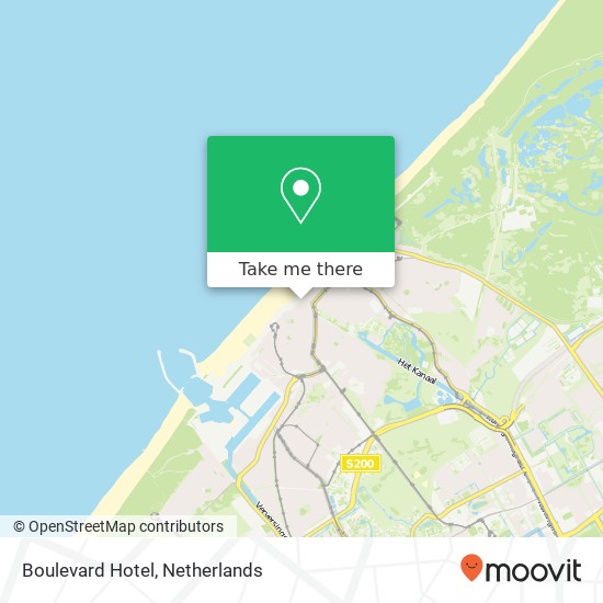 Boulevard Hotel map